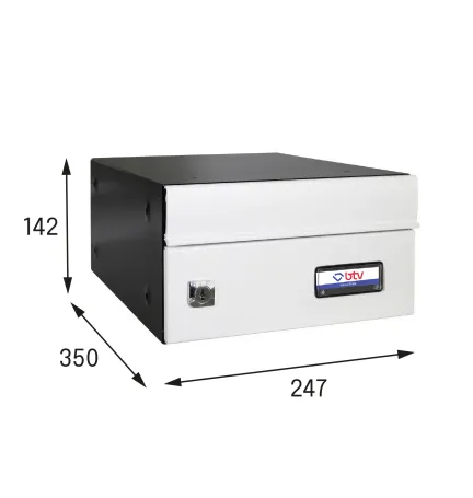 BUZON EXPO HORIZONTAL 247x350 BLANCO